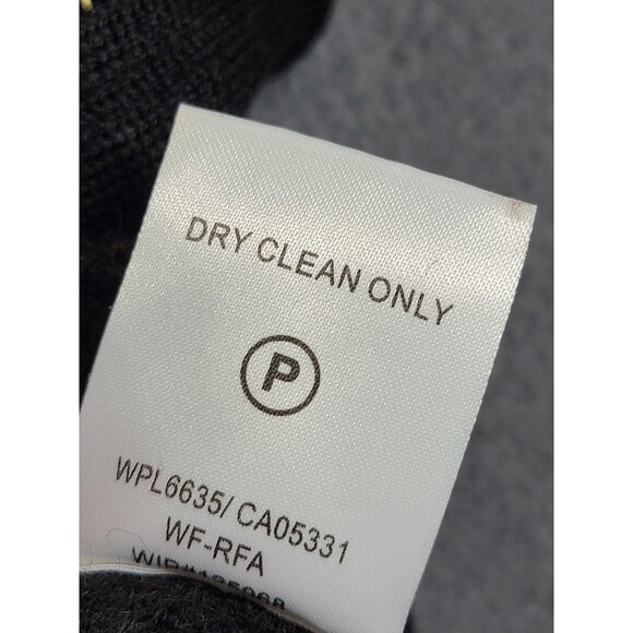 Woolrich Sweater Vest Womens M Black Fair Isle Wool Blend Pockets Winter Outdoor - Picture 6 of 10